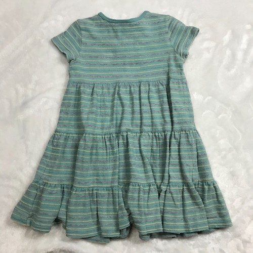 Hanna Andersson 100% Cotton Textured Knit Twirl Dress Girl's Size 100cm US 4 - Picture 9 of 10