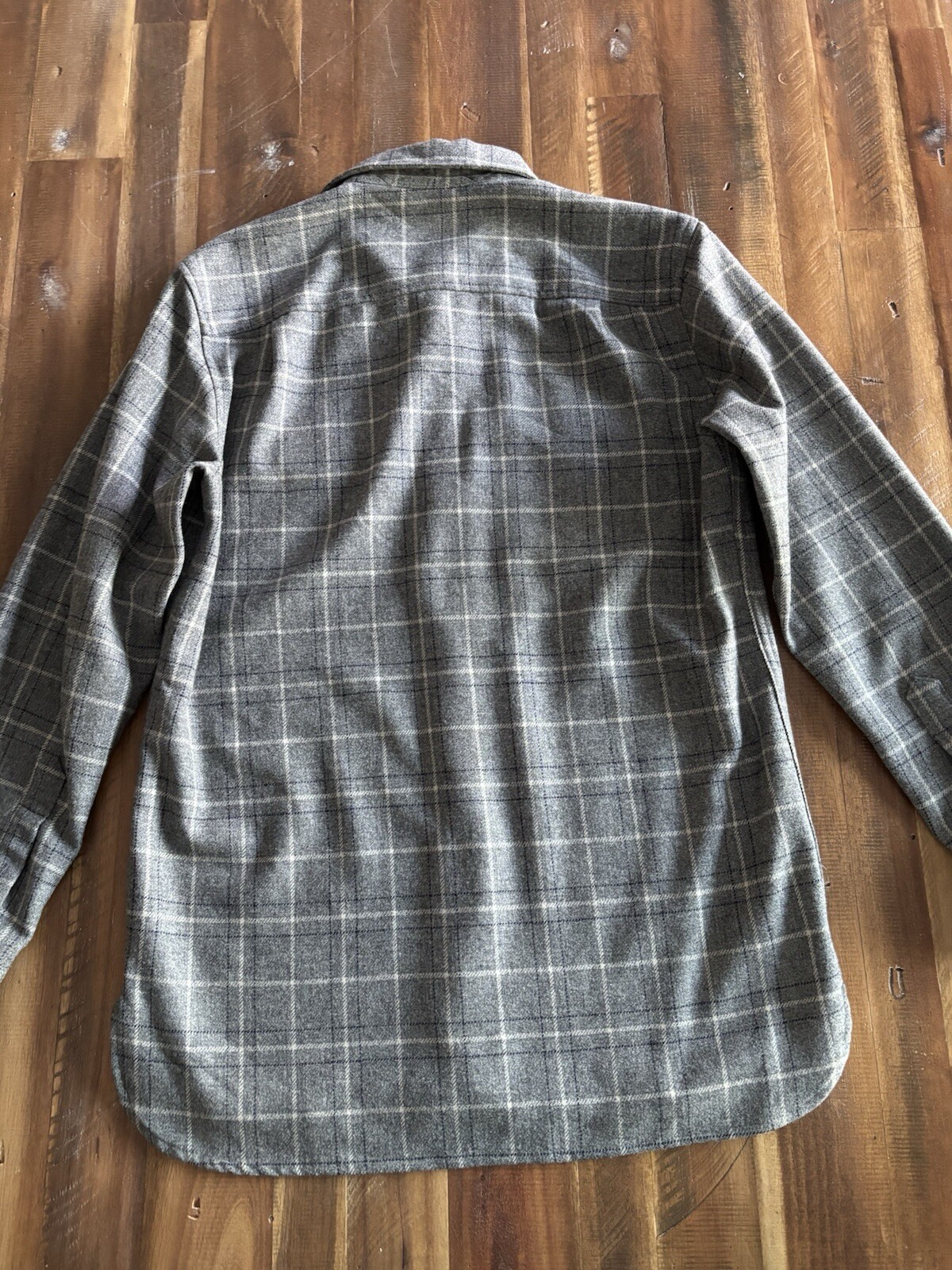 Pendleton Medium 100% Virgin Wool Button Up Plaid… - image 4
