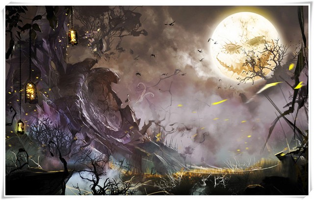 Jigsaw Halloween Scene 500 Pieces Wooden Puzzle Toy Jigsaw Puzzles Xmas Gift 04 Toys Hobbies