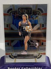 2024 Panini Select WNBA #18 DiJonai Carrington Connecticut Sun