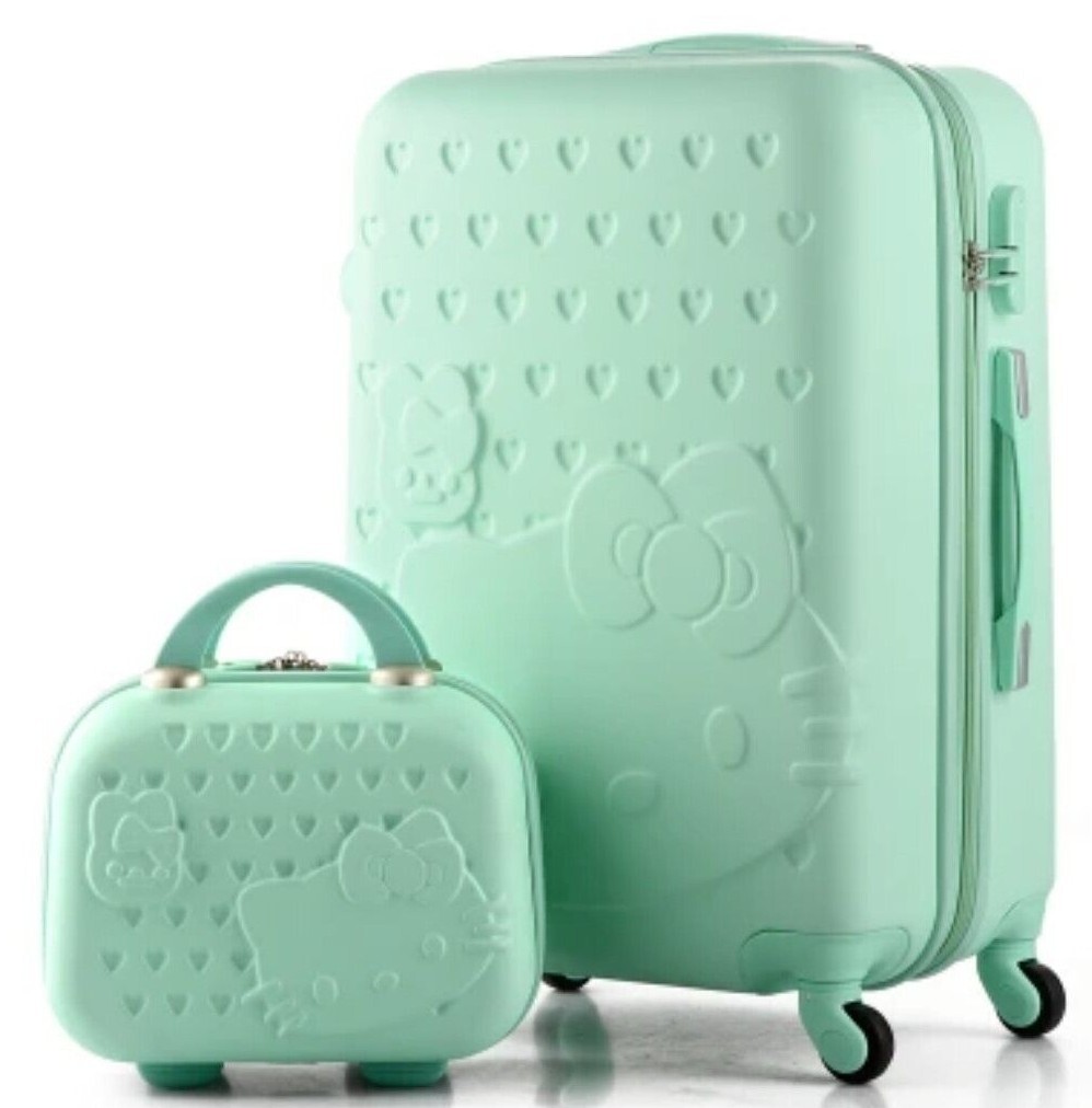 Set of Hello Kitty Trolley Suitcase Luggage carry on (U.S. Seller