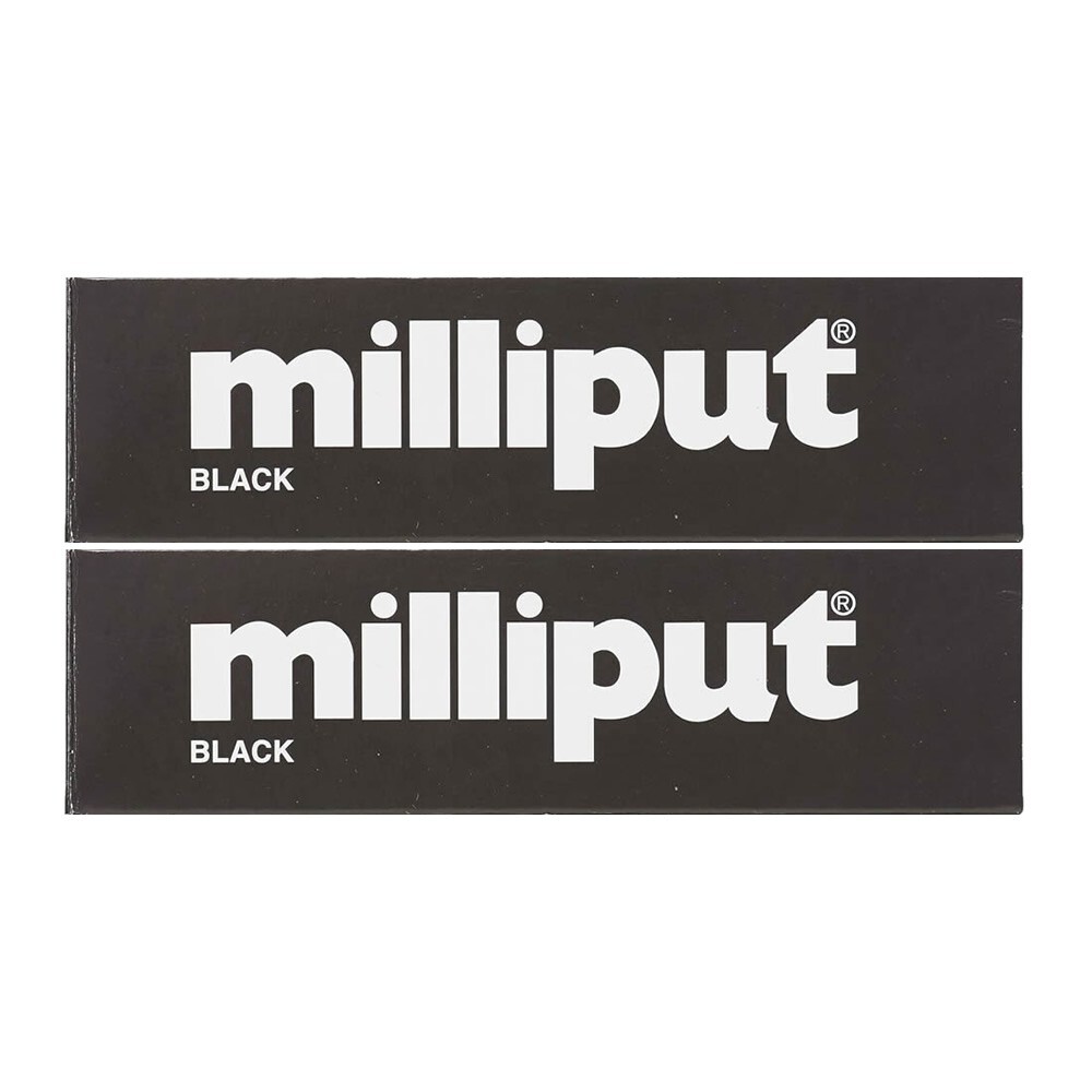 Milliput Epoxy Putty - Black / Sculpting - Modelling - Repair - 2pk