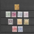 5510: Grenada; selection of 10 (2 used)) stamps. Victoria-George. 1875-1918