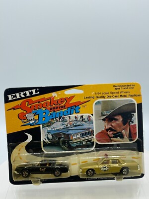 Police Die Cast NOC- 1980 ERTL Smokey and the Bandit #1790- Bandit