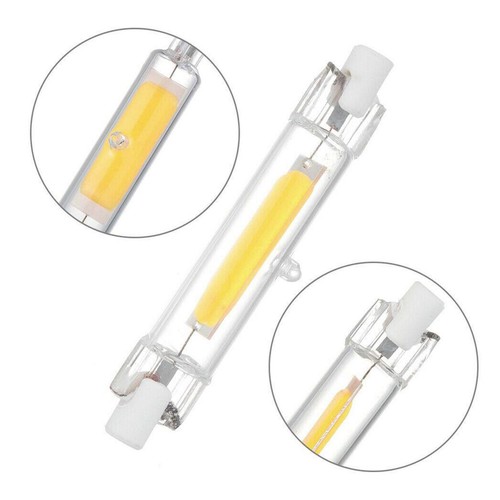 LED R7s COB 78mm 118mm Dimmable Glass Tubes 15W 30W Lamps Replace Halogen Bulbs - Picture 4 of 15