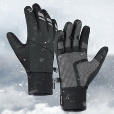 Winter Cold Weather Anti-Slip Thermal Running Touch Screen Windproof Gloves US