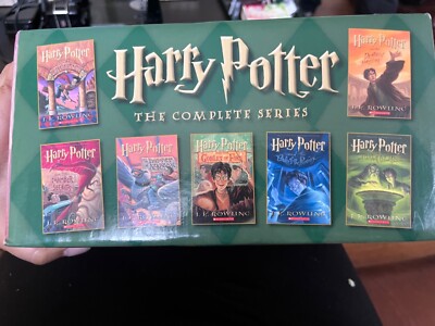 Harry Potter Complete 7 Book Set By J. K. Rowling, Paperback ONLY -GOOD ...
