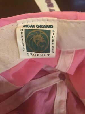 Betty Boop Vtg 1992 MGM Grand Las Vegas Stretch Pink Nylon Hat Cap Ribbon Betty Boop Vtg 1992 MGM Grand Las Vegas Stretch Pink Nylon  main image 2