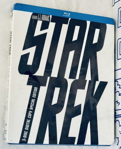 New Star Trek Dvd Movie 3 Disc Digital Copy Special Edition Blu-Ray Set 2009 NIP - Foto 10 di 12