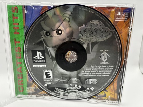 Spyro Year of the Dragon (Sony PlayStation 1 PS1) - Very Clean Disc - Picture 3 of 5