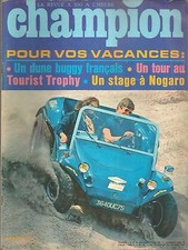 CHAMPION 43 1969 ESSAI DUNE BUGGY SUZUKI 125 TOURIST TROPHY 24H DU MANS