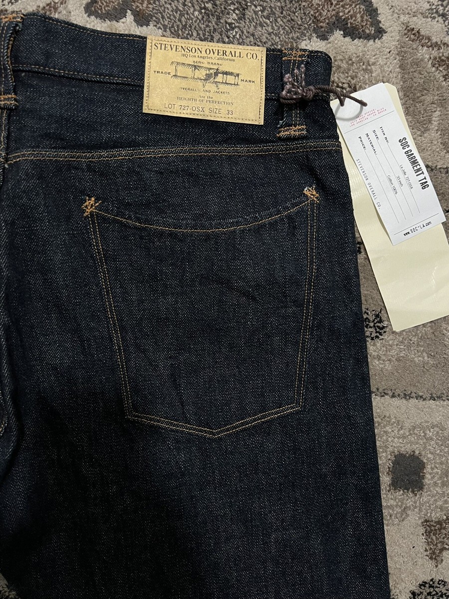 NWT Stevenson Overall Co. La Jolla 727 Slim Tapered Jeans | eBay