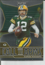 2021 Panini - Playoff Football Call to Arms CA-ARO Aaron Rodgers