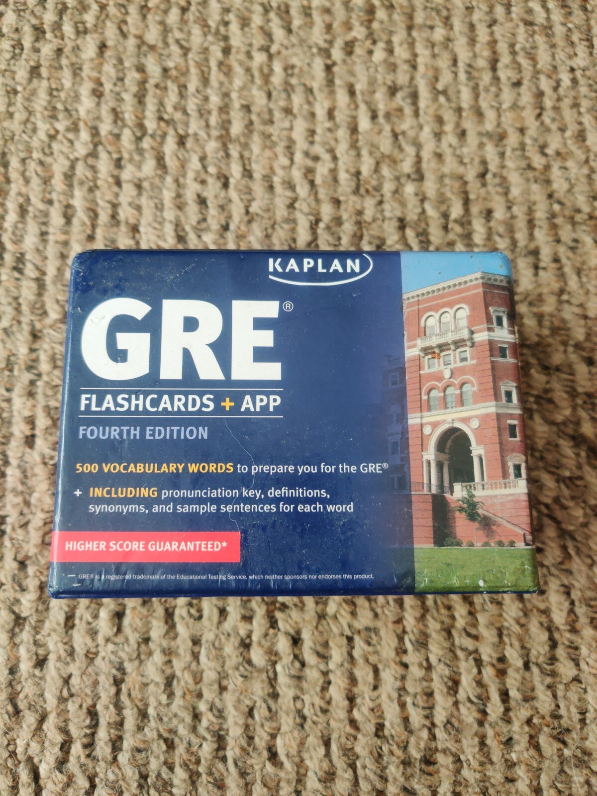 Kaplan Test Prep Ser. GRE Vocabulary Flashcards + App by Kaplan Test Prep... 9781618656193 eBay