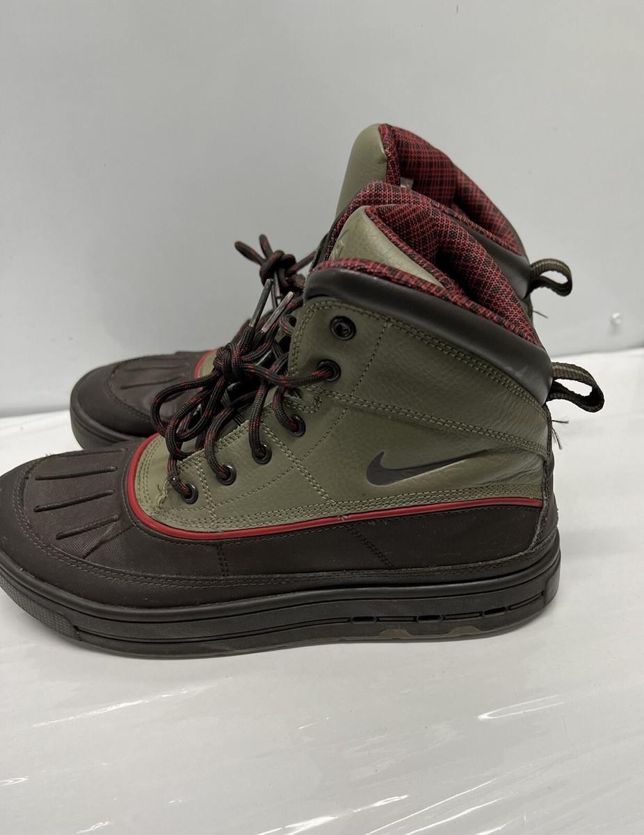 VTG Nike Woodside ACG Hiking Trail Duck Brown/Olive Green Boots