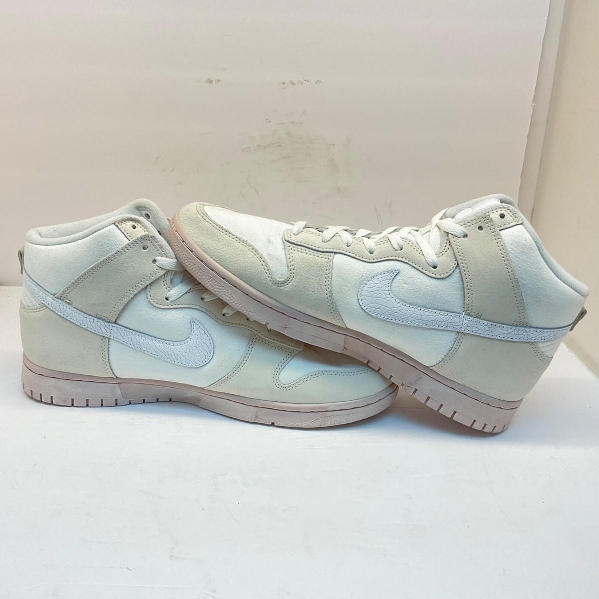 Nike Men's Dunk High Retro PRM “Cracked Leather Swoosh