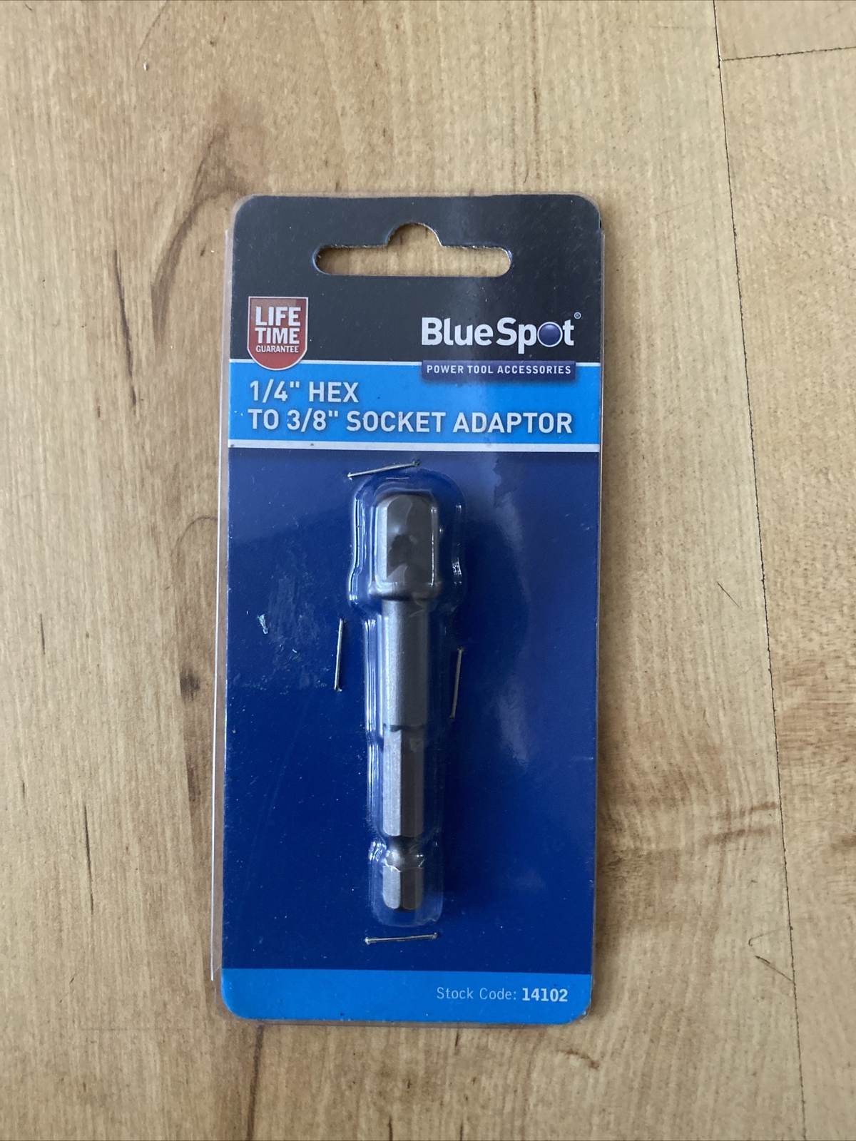 1/4” HEX TO 3/8”  SOCKET ADAPTOR SET CHROME VANADIUM