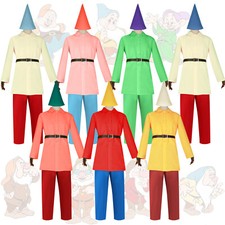 Cosplay the Seven Dwarfs Dopey Sneezy Costumes Hat Halloween Fancy Dress Suits