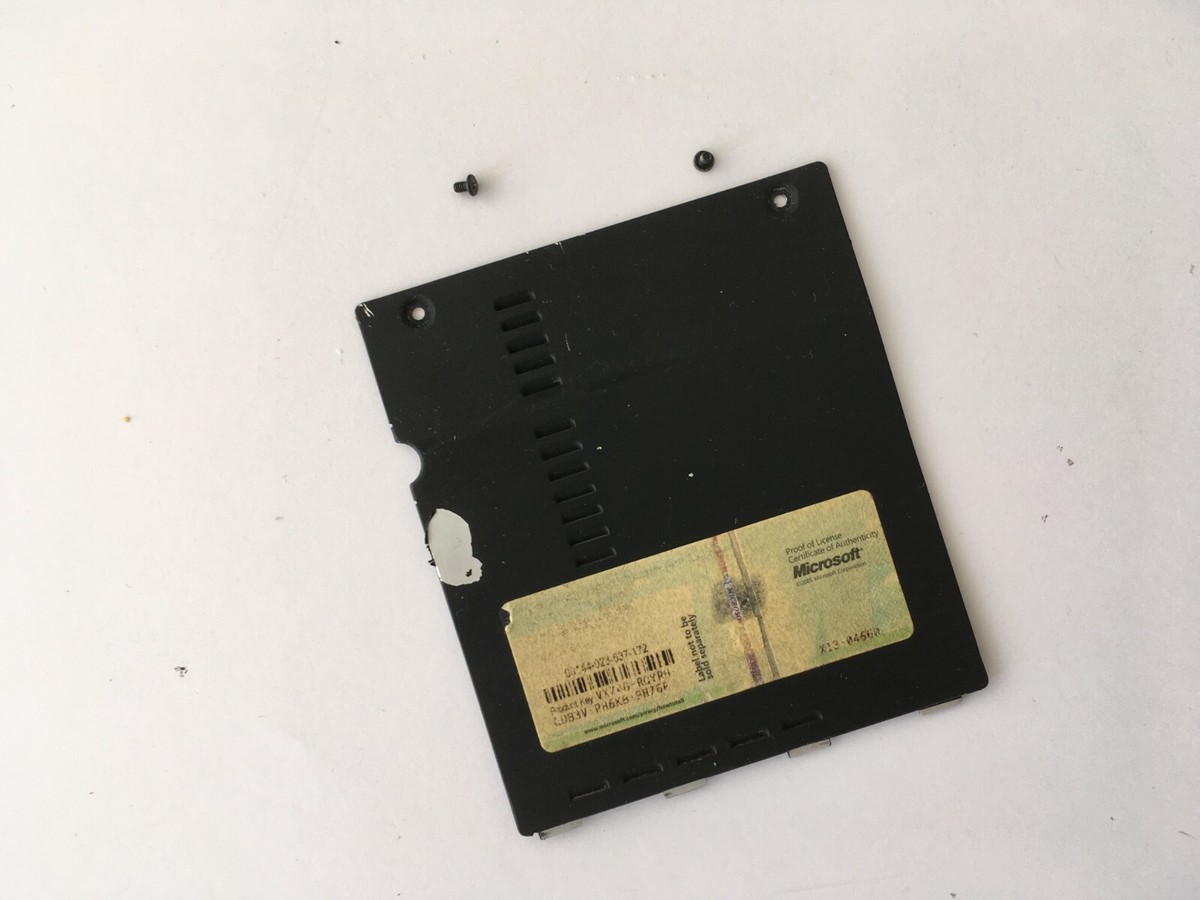Lenovo Thinkpad X61 Tablet Memory Back Cover and Screws