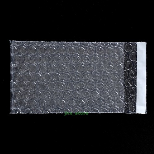 20 PCS Small Bubble Bags 3" x 3.5" Inch_8 x 9+2cm Clear Plastic Packing Pouches