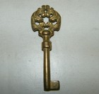 Alter Furniture Key Solid Brass Blank Vintage - No. 3