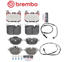 Front & Rear Brake Pad OE Brembo Ceramic +Sensor for BMW i8 14-20