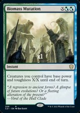 MTG Commander 2021 C21 Biomass Mutation MINT