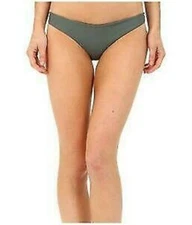 Mikoh 262246 Women's Solid Full Coverage Bikini Bottom Swimwear Size Small