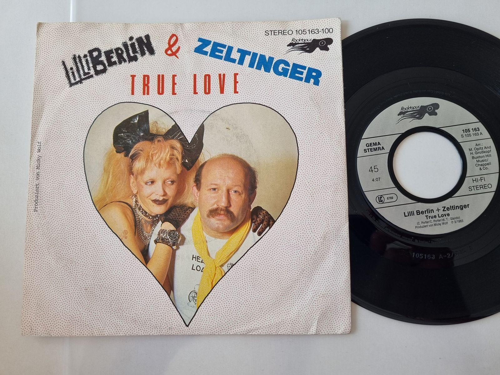 7"" Single Lilli Berlin & Zeltinger - True love Vinyl Germany