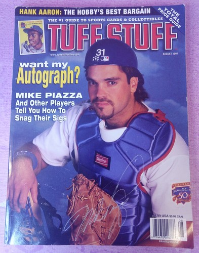 TUFF STUFF Sports Card Magazines 1997 1999 Lot 6 Vintage Jordan Griffey Rodman - Picture 7 of 10