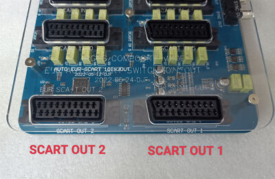 Adaptateur Switch Automatique Vidéo – 3 Entrées 1 Sortie – Péritel – SCART – EUR