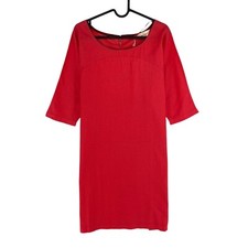Robe À Manches Courtes Rouge Skunkfunk Femme Taille 1 / S