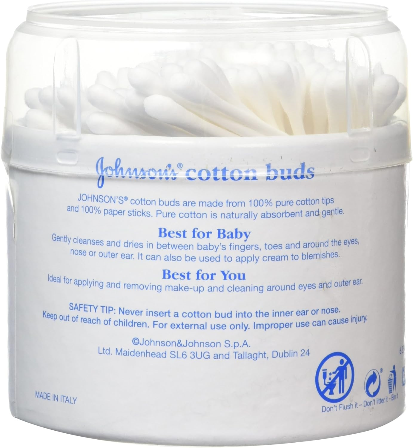Johnson's Baby Cotton Buds, Pack of 200 eBay