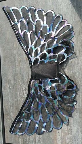 Hyde & EEK! Boutique™ Kids Unicorn Butterfly Wings Iridescent Halloween Costume - Picture 5 of 7