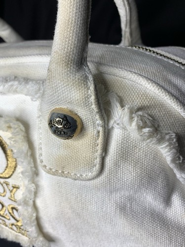 ED HARDY WHITE MELROSE PLACE SCHULTERTASCHE - GEBRAUCHT MÄNGEL SIEHE BILDER P65 - Bild 15 von 18