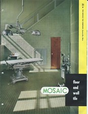 Brochure - Mosaic - Floor Wall Carlyle Quarry Faience Tile - c1948 (AF681)