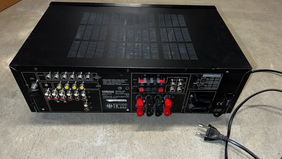 Yamaha RX-V393 AV Receiver (Fully Working) (No Remote) | eBay