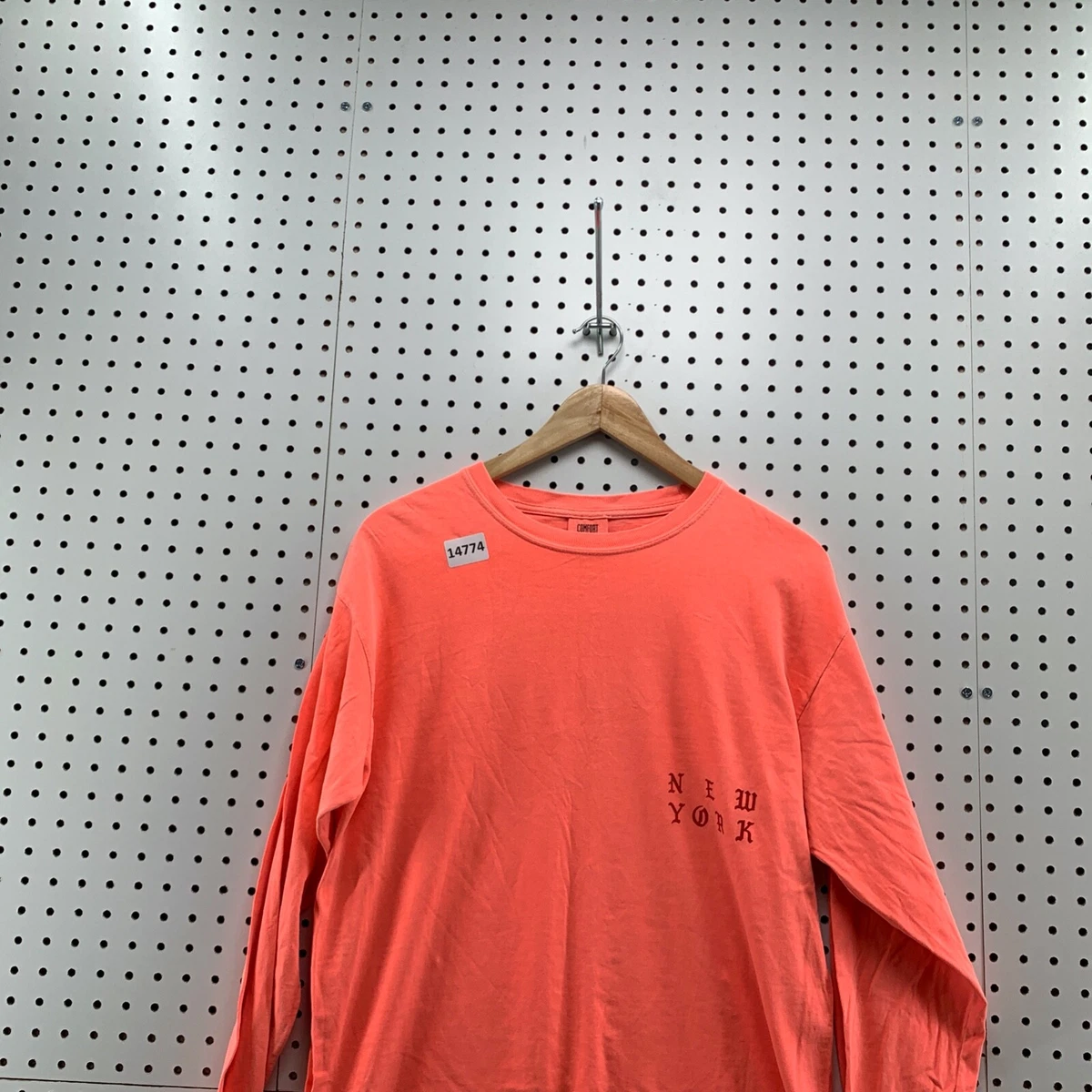Kanye West Shirt I Feel Like Pablo Tour Long Sleeve Orange Medium I Love You