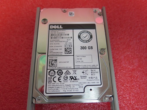 Dell NCT9F Seagate ST300MP0026 300GB 2.5" SFF 12Gbps 15K RPM Enterprise w/ Tray - Picture 2 of 2