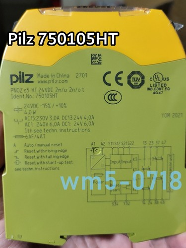 1PC Brand New Pilz 750105HT safety relay Fast Ship