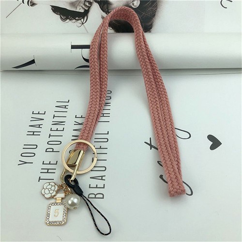 Keys Holder Pendants Weave Strap Bus Card Holder Hand-woven Neck Lanyard - Zdjęcie 21 z 21