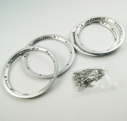 Aluminum Alloy Beadlocks for Hpi Rovan Kingmotor Baja 5b 5t 5sc - Picture 10 of 12