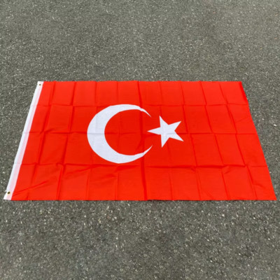 HABO Türkei Flagge 90 x 150 cm Türkiye Fahne Merch Groß Halbmond Ankara Türkisch