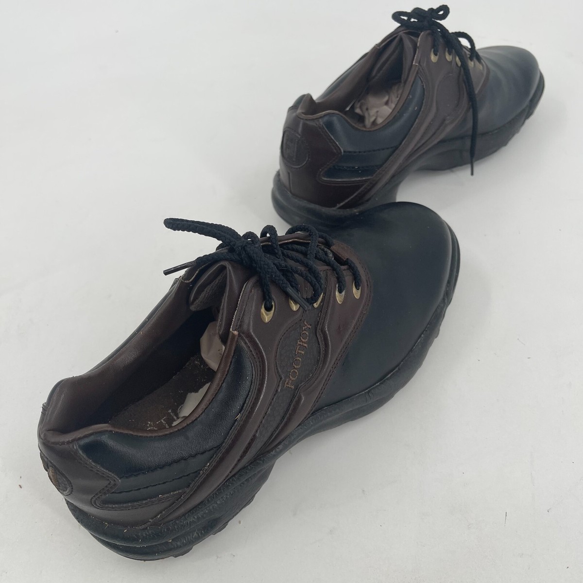 FootJoy GreenJoys MENS Golf Shoes Black Dark Brown Style 