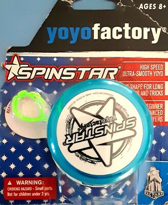 SPINSTAR Yoyo yoyofactory Blue High Speed Ultra-Smooth Beginners & Advanced New