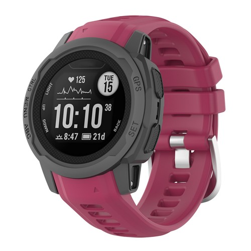 Watch Strap For Garmin instinct 2S Soft Silicone Replacement Wristband Bracelet - Photo 20 sur 22