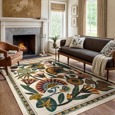 Soft Non-Slip Area Rug 5x7