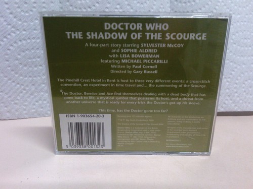 Doctor Who Big Finish Audio Drama Shadow of the Scourge Sylvester McCoy 2000 - Picture 2 of 7