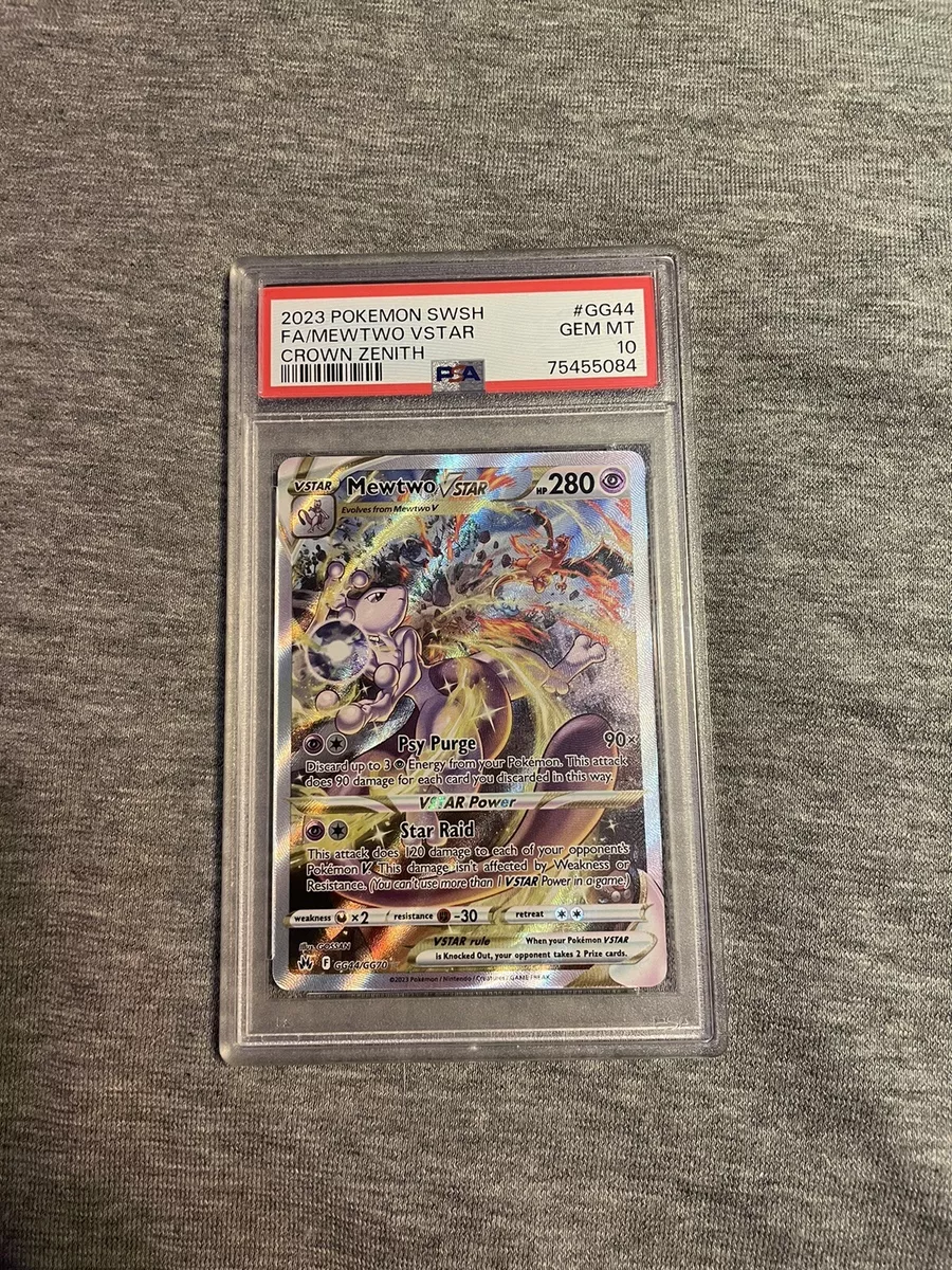 Mewtwo VSTAR 2023 Crown Zenith Galarian Gallery #GG44/GG70 Price