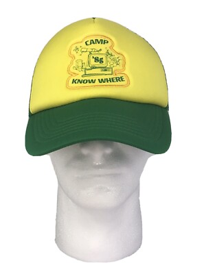 Funko Camp  85 Know Where Hat Dustin s Stranger Things Cap Truckers One-Size